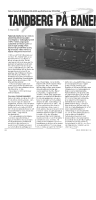 Tandberg TCA-3038-A-Review